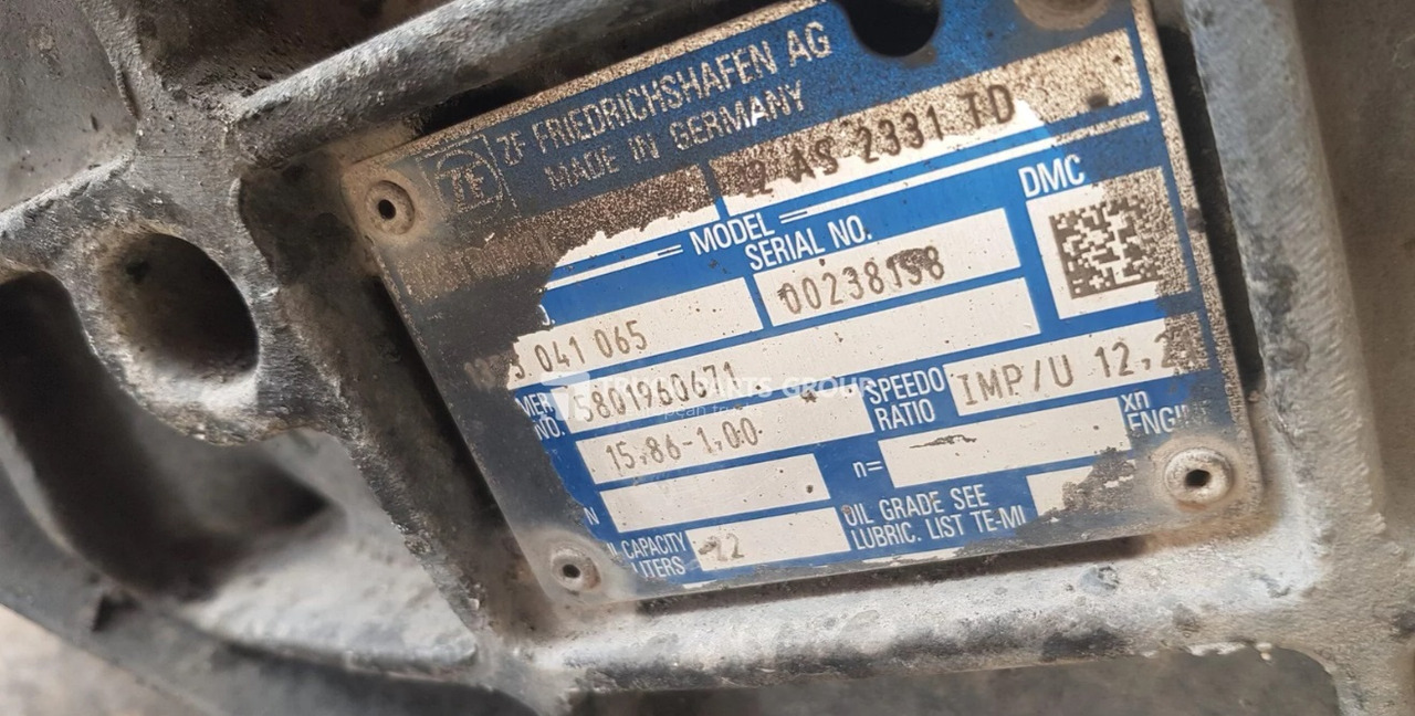 IVECO IVECO STRALIS HI-WAY EURO6 gearbox + intarder3 (retarder), 12AS2331TD, interder3, IT 3 AMT T, 6093060060, 00225083, 1333041065, 00238158, 4213550120, 6009297007, 6070010004, 6093060060, 3IT3AMT - Caja de cambios para Camión: foto 2 IVECO IVECO STRALIS HI-WAY EURO6 gearbox + intarder3 (retarder), 12AS2331TD, interder3, IT 3 AMT T, 6093060060, 00225083, 1333041065, 00238158, 4213550120, 6009297007, 6070010004, 6093060060, 3IT3AMT - Caja de cambios para Camión: foto 2
