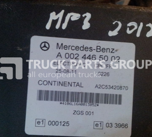 MERCEDES-BENZ Actros, Axor, Atego MP2, MP3, MP4, FR parameter control unit, St control unit - Unidad de control para Camión: foto 3 MERCEDES-BENZ Actros, Axor, Atego MP2, MP3, MP4, FR parameter control unit, St control unit - Unidad de control para Camión: foto 3