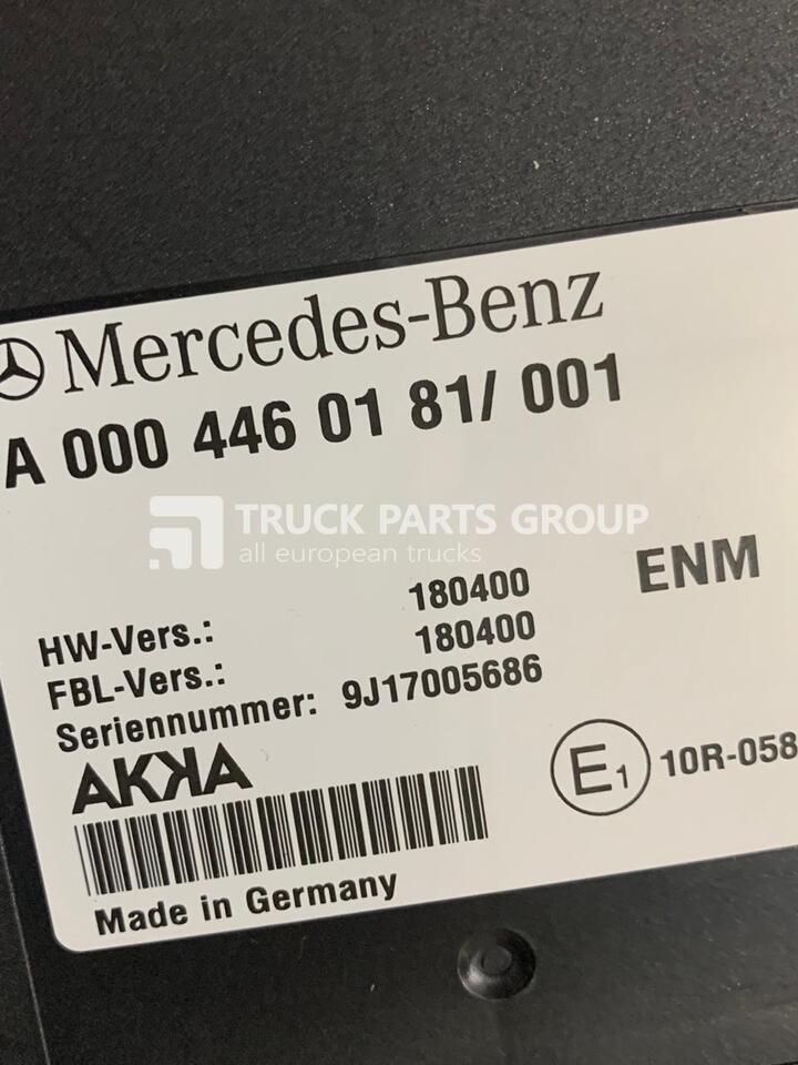 MERCEDES BENZ Citaro 1, Citaro 2, Conecto, Integro, Intouro, O350, Tourismo, Travego, EVOBUS, BUS, ENM unit, 0004460181 by AKKA, HW version: 180400, FBL version: 180400 - Unidad de control para Autobús: foto 1 MERCEDES BENZ Citaro 1, Citaro 2, Conecto, Integro, Intouro, O350, Tourismo, Travego, EVOBUS, BUS, ENM unit, 0004460181 by AKKA, HW version: 180400, FBL version: 180400 - Unidad de control para Autobús: foto 1