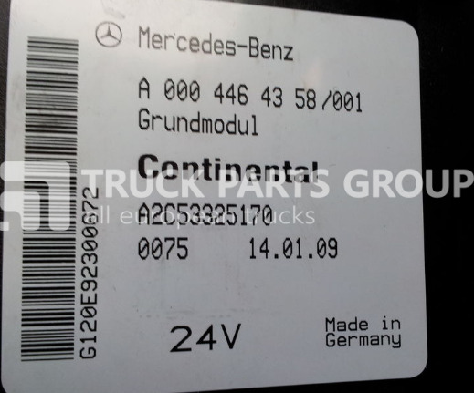 MERCEDES-BENZ MP2, MP3, EURO3, EURO5, Grundmodul, central electrical sy control unit - Unidad de control para Camión: foto 4 MERCEDES-BENZ MP2, MP3, EURO3, EURO5, Grundmodul, central electrical sy control unit - Unidad de control para Camión: foto 4