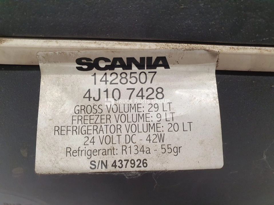 SCANIA SCANIA EURO3, P, G, R, T series refrigerator, fridge, freezer 1428507, 1741355 - Cabina e interior para Camión: foto 5 SCANIA SCANIA EURO3, P, G, R, T series refrigerator, fridge, freezer 1428507, 1741355 - Cabina e interior para Camión: foto 5