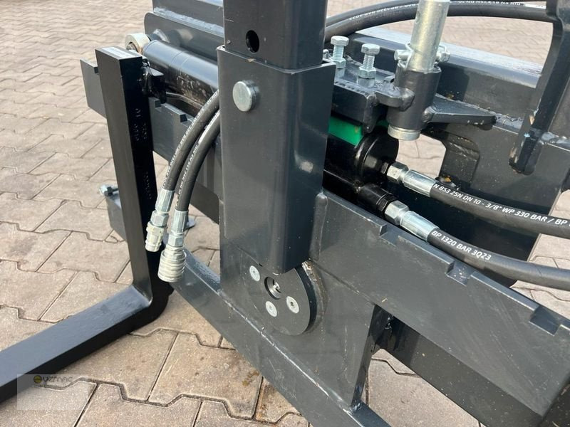 Implemento para Maquinaria agrícola nuevo Vemac Kistendrehgerät Drehgerät Palettengabel hydraulisch Euro NEU: foto 14