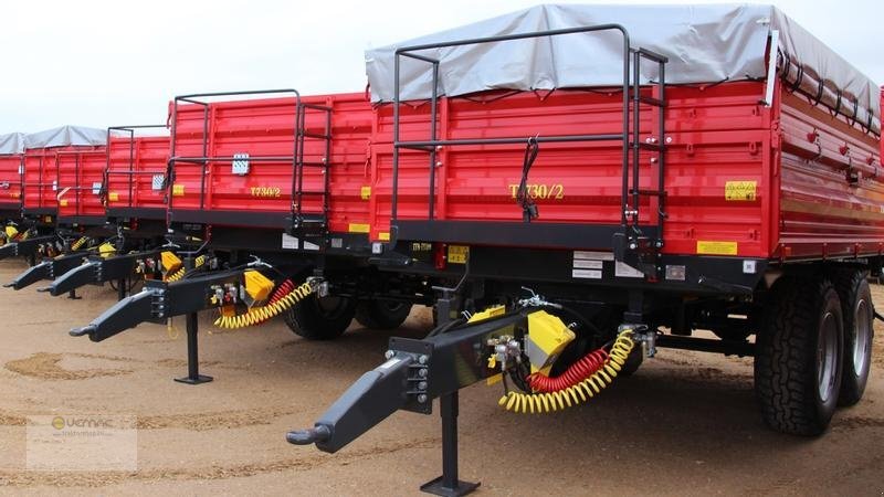 Metal-Fach T730/1 Tandemkipper Tandem Kipper Dreiseitenkipper NEU 12ton - Remolque volquete agrícola: foto 2 Metal-Fach T730/1 Tandemkipper Tandem Kipper Dreiseitenkipper NEU 12ton - Remolque volquete agrícola: foto 2