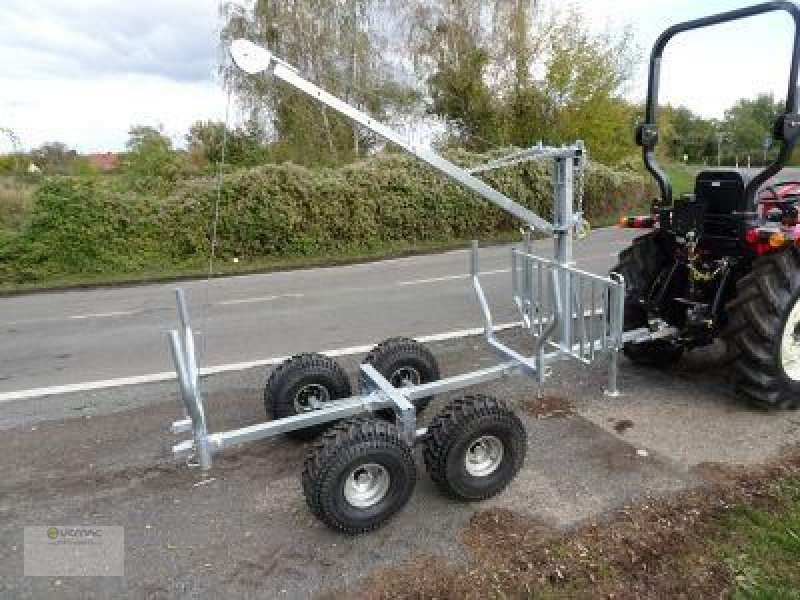 Vemac ATV Quad 2ton Rückewagen Holzrückewagen Forst Kran Traktor Kipper - Remolque forestal: foto 1 Vemac ATV Quad 2ton Rückewagen Holzrückewagen Forst Kran Traktor Kipper - Remolque forestal: foto 1