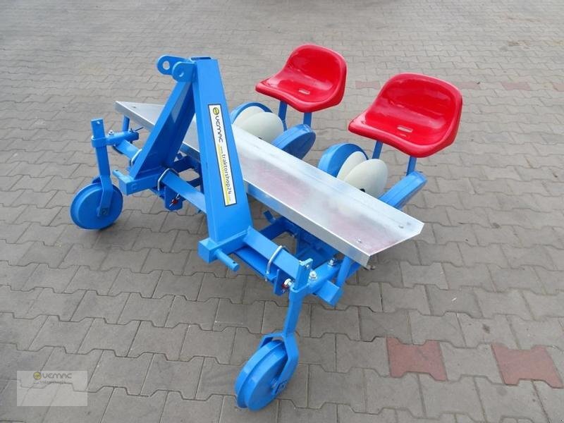 Vemac Pflanzmaschine Setzmaschine Gemüse Erdbeeren Kartoffelpflanzmaschine NEU 2reihig - Plantadora de patatas: foto 1 Vemac Pflanzmaschine Setzmaschine Gemüse Erdbeeren Kartoffelpflanzmaschine NEU 2reihig - Plantadora de patatas: foto 1