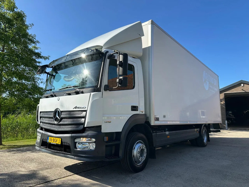 Mercedes-Benz Atego 1218 / NL TRUCK / EURO 6 / BOX + LIFT / 12T - Camión caja cerrada: foto 1 Mercedes-Benz Atego 1218 / NL TRUCK / EURO 6 / BOX + LIFT / 12T - Camión caja cerrada: foto 1