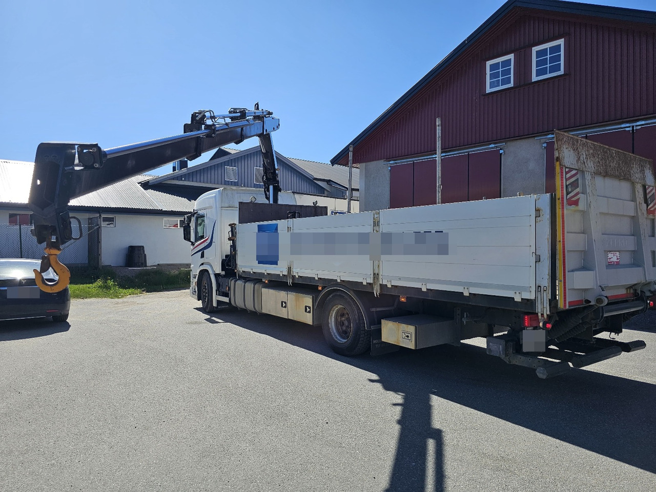 Scania P320 - Camión caja abierta, Camión grúa: foto 4 Scania P320 - Camión caja abierta, Camión grúa: foto 4