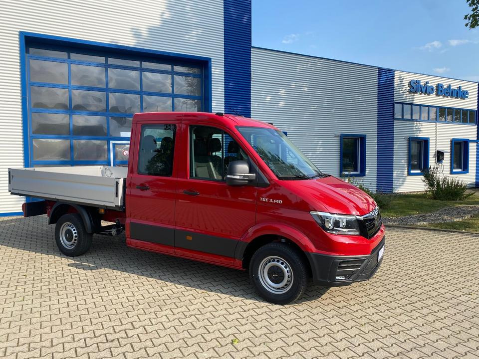MAN TGE 3.140 Doka Pritsche Next Level *TEMPO*KLIMA*CAM*AHK*APP*PDC*INKL.19% MWST*SOFORT!* - Furgoneta caja abierta, Furgoneta combi: foto 2 MAN TGE 3.140 Doka Pritsche Next Level *TEMPO*KLIMA*CAM*AHK*APP*PDC*INKL.19% MWST*SOFORT!* - Furgoneta caja abierta, Furgoneta combi: foto 2