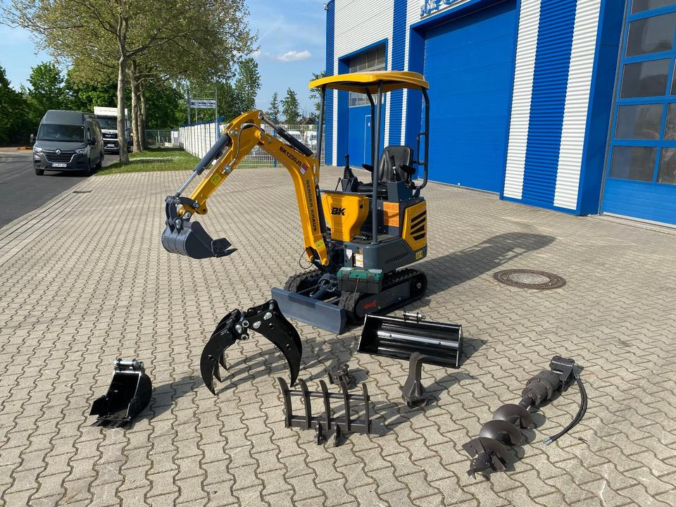 Minibagger BK1250JS + Zubehör *INKL.19% MWST*KUBOTA*BERGER KRAUS*JOYSTICK*SOFORT!* - Miniexcavadora: foto 1 Minibagger BK1250JS + Zubehör *INKL.19% MWST*KUBOTA*BERGER KRAUS*JOYSTICK*SOFORT!* - Miniexcavadora: foto 1