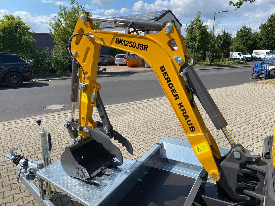 Miniexcavadora Minibagger BK1250JSR + Tieflader + Zubehör *INKL.19% MWST*BERGER KRAUS*VERSTELLFAHRWERK* KUBOTA*SOFORT!*: foto 14