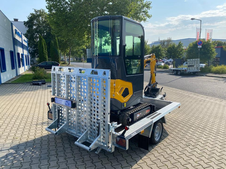 Miniexcavadora Minibagger BK1250KJSR + Tieflader + Zubehör *INKL.19% MWST*BERGER KRAUS*VERSTELLFAHRWERK* KUBOTA*SOFORT!*: foto 6