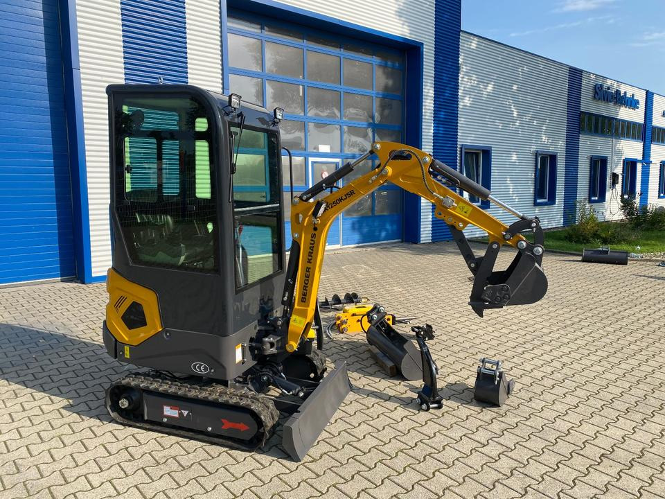 Miniexcavadora Minibagger BK1250KJSR inkl. großem Zubehörpaket *INKL.19% MWST*BERGER KRAUS*KUBOTA* VERSTELLFAHRWERK*SOFORT!*: foto 7