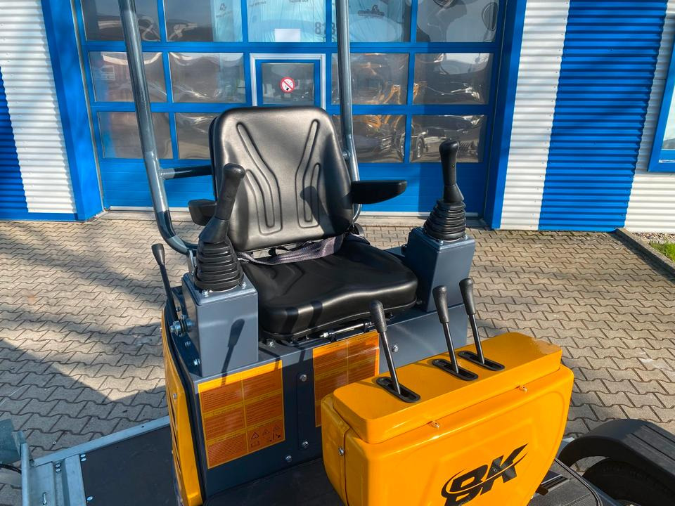 Miniexcavadora, Remolque Minibagger BK950JS + Anhänger + Zubehör *INKL.19% MWST*BERGER KRAUS*JOYSTICK*SOFORT!*: foto 6