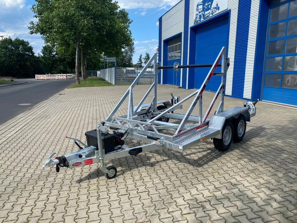 TA-NO Kabeltrommel-Anhänger 3500KG E-Winde * INKL.19% MWST* Kabelanhänger Sofort Verfügbar! - Remolque portabobinas: foto 2 TA-NO Kabeltrommel-Anhänger 3500KG E-Winde * INKL.19% MWST* Kabelanhänger Sofort Verfügbar! - Remolque portabobinas: foto 2