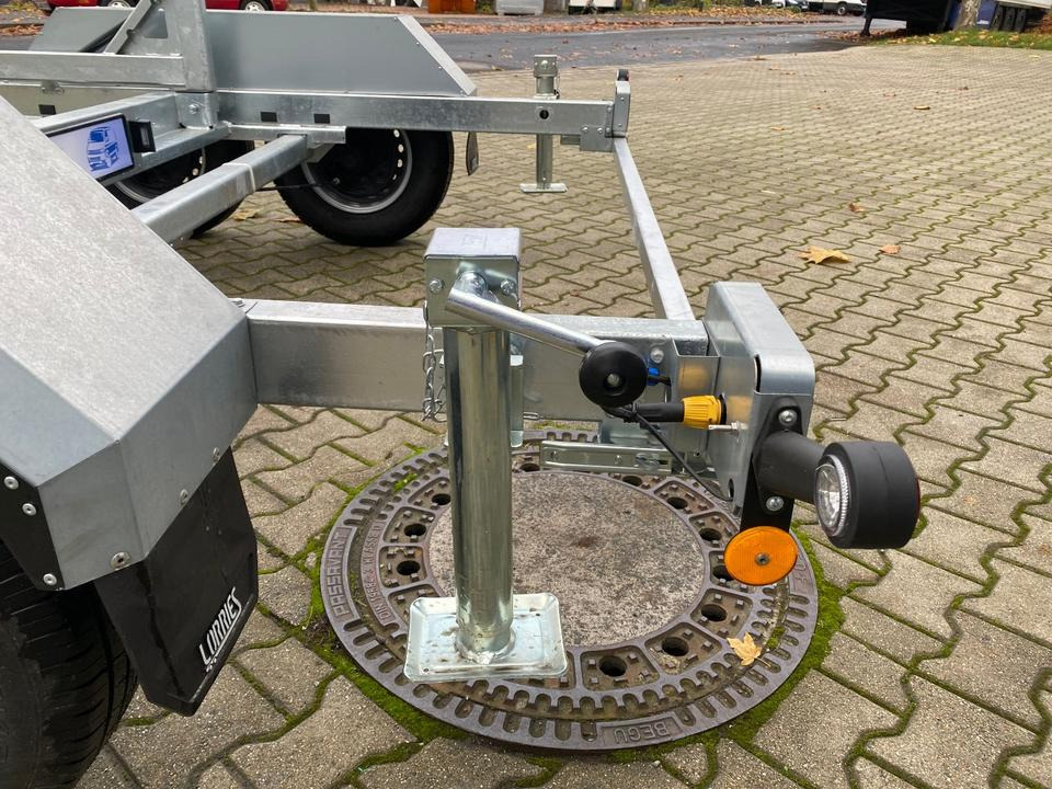 Remolque portabobinas Vermietung / Kabelanhänger 3500KG E-Winde / Nutzlast 2825KG / Kabeltrommel-Anhänger / Glasfaser/ 1 Woche: foto 11