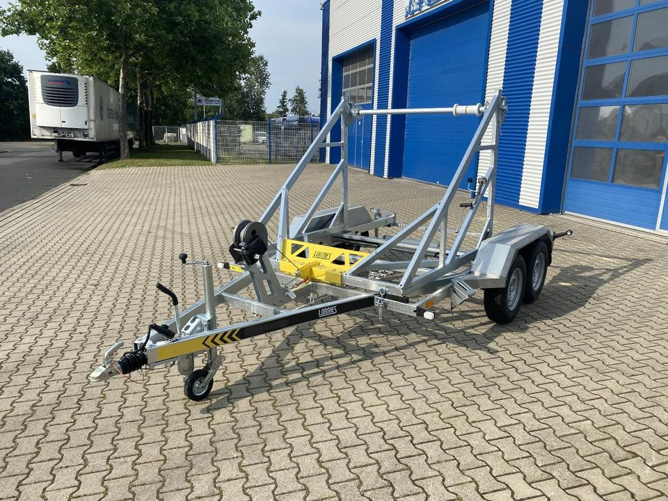 Vermietung / Kabelanhänger 3500KG / Nutzlast 2825KG / Kabeltrommel-Anhänger / Glasfaser/ 1 Woche - Remolque portabobinas: foto 1 Vermietung / Kabelanhänger 3500KG / Nutzlast 2825KG / Kabeltrommel-Anhänger / Glasfaser/ 1 Woche - Remolque portabobinas: foto 1