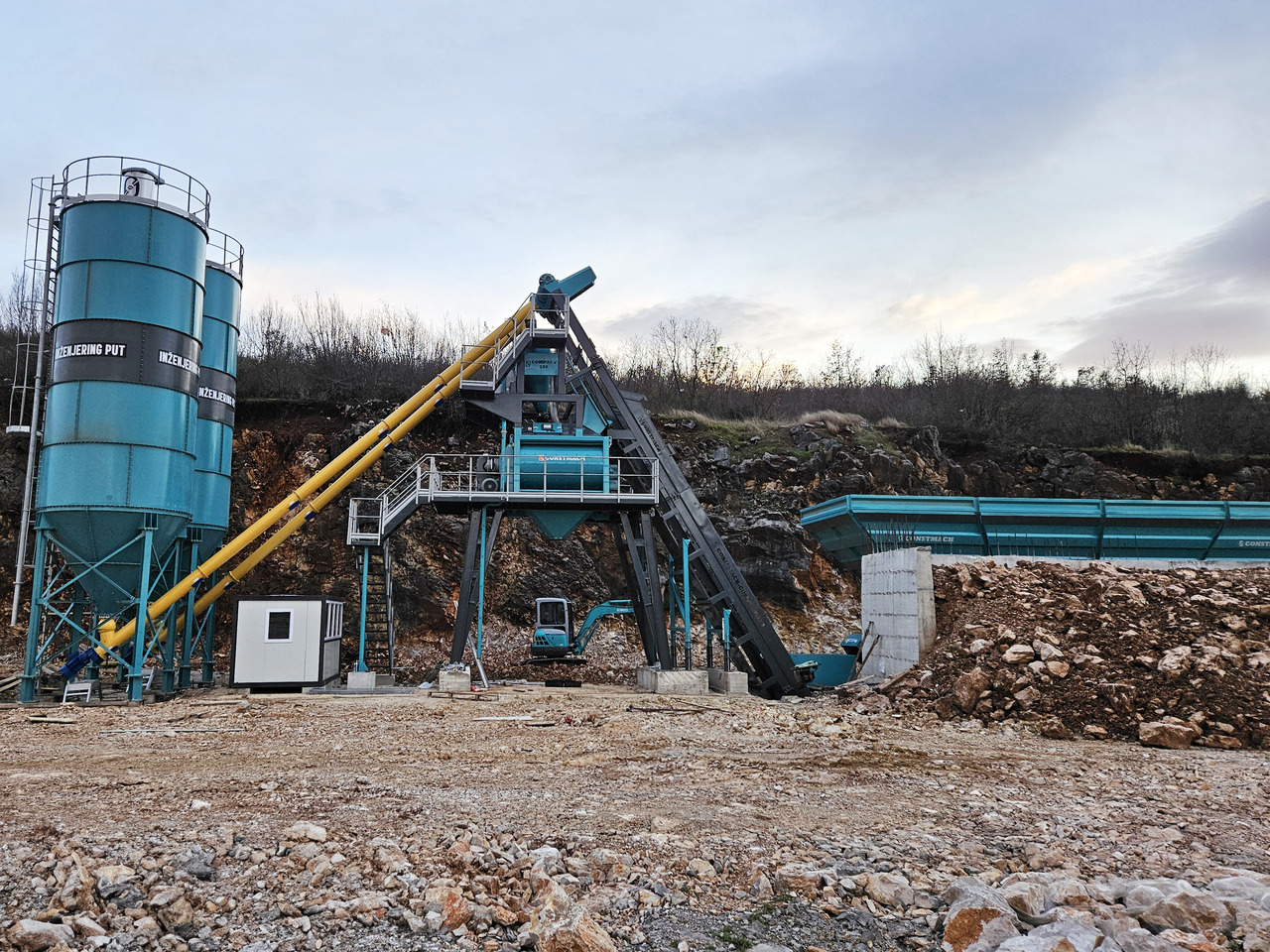Constmach 120 m³/h Compact Concrete Batching Plant - Planta de hormigón: foto 2 Constmach 120 m³/h Compact Concrete Batching Plant - Planta de hormigón: foto 2