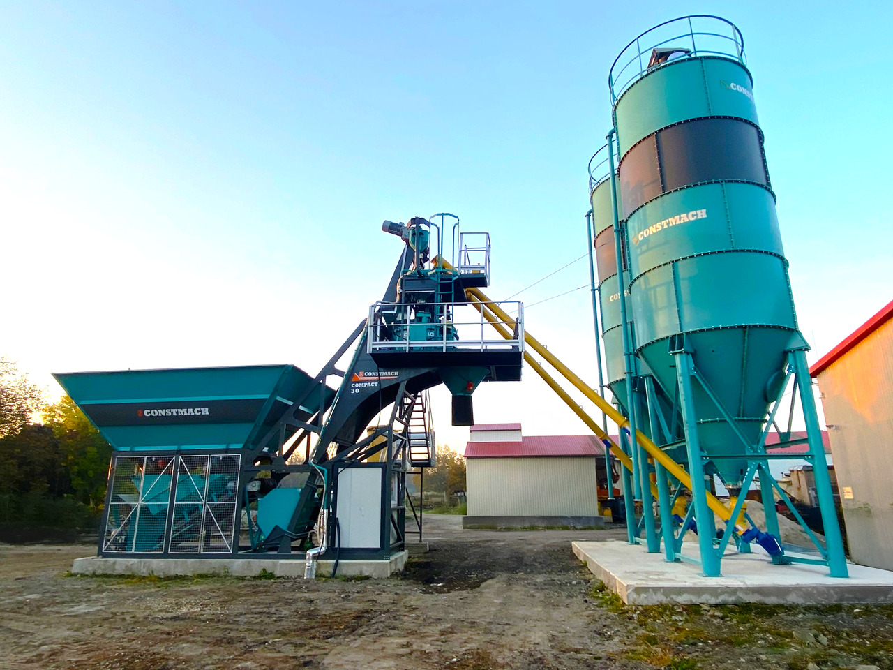 Constmach 30 m³/h Compact Concrete Batching Plant - Planta de hormigón: foto 2 Constmach 30 m³/h Compact Concrete Batching Plant - Planta de hormigón: foto 2