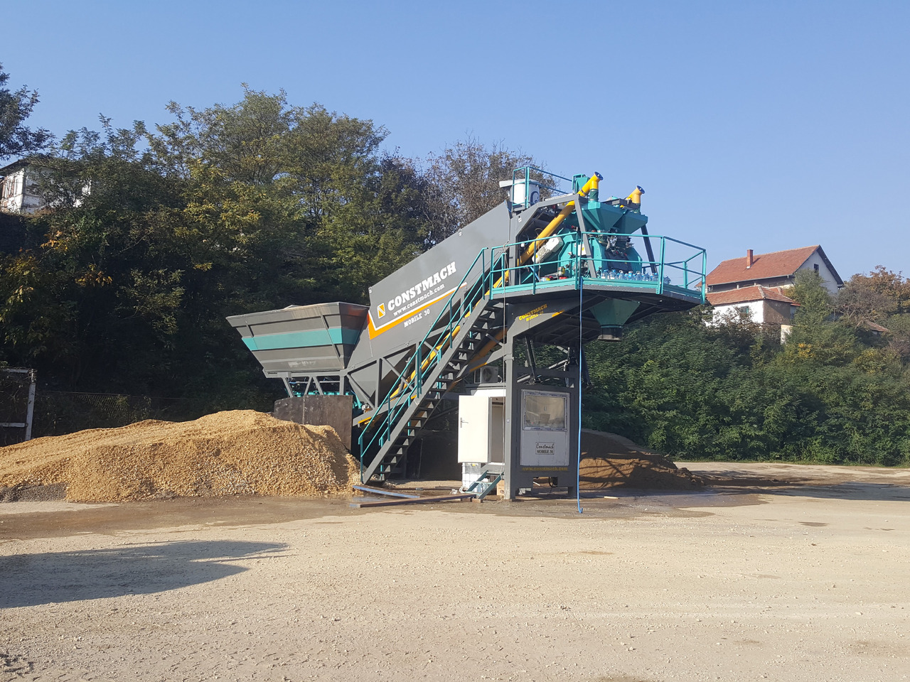 Constmach 30 m³/h Mobile Concrete Batching Plant - Planta de hormigón: foto 3 Constmach 30 m³/h Mobile Concrete Batching Plant - Planta de hormigón: foto 3