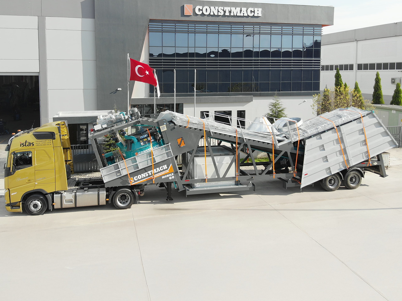 Constmach 60 m³/h Portable Concrete Batching Plant - Planta de hormigón: foto 4 Constmach 60 m³/h Portable Concrete Batching Plant - Planta de hormigón: foto 4