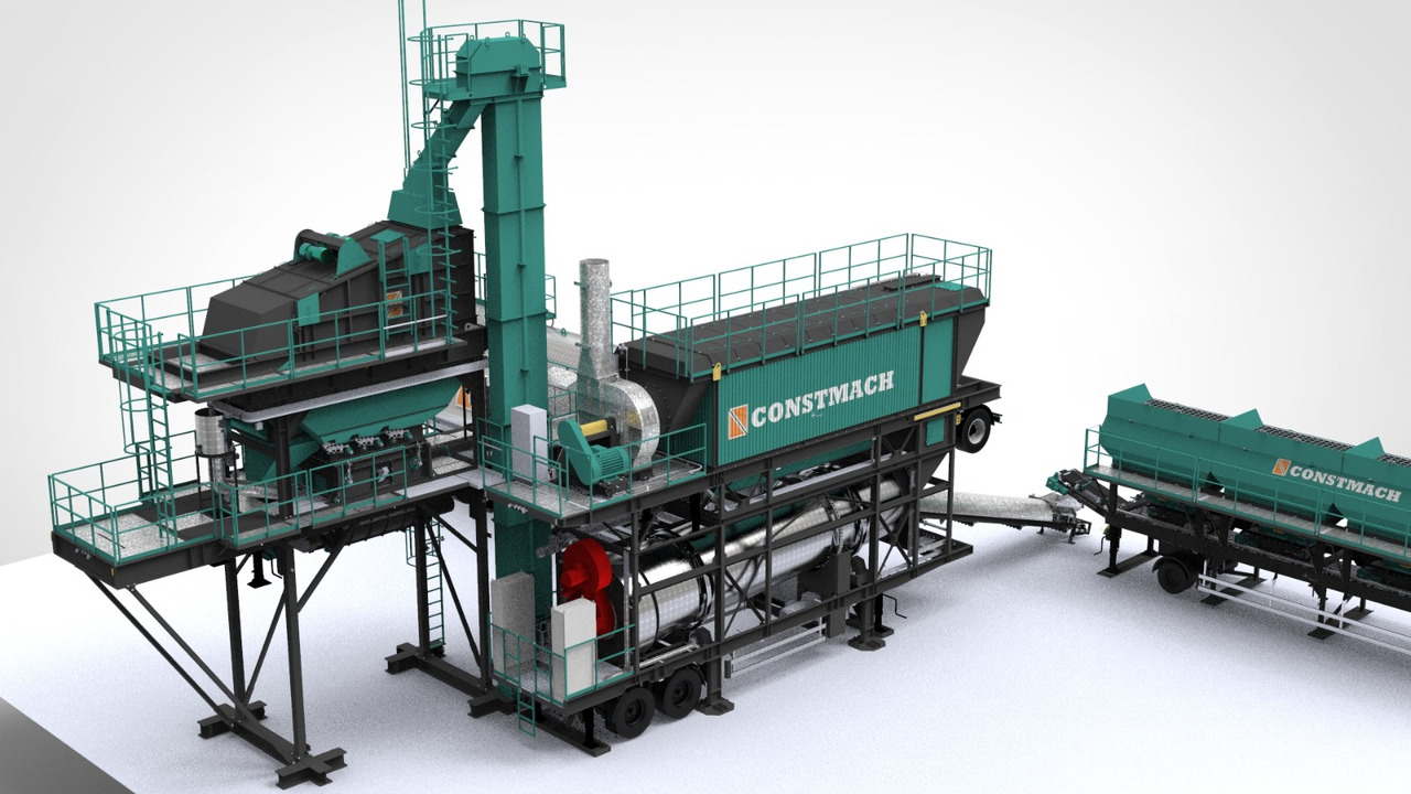 Constmach Centrale D'asphalte Mobile - Planta de asfalto: foto 1 Constmach Centrale D'asphalte Mobile - Planta de asfalto: foto 1