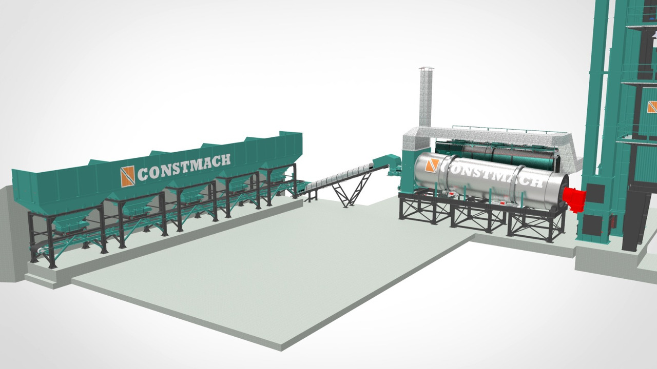 Constmach Centrale D'asphalte Stationnaire Livrée en Stock Garantie 2 ans - Planta de asfalto: foto 5 Constmach Centrale D'asphalte Stationnaire Livrée en Stock Garantie 2 ans - Planta de asfalto: foto 5