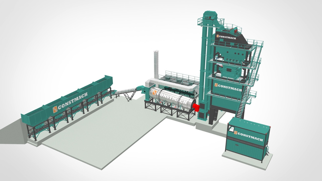 Planta de asfalto nuevo Constmach Centrales D'asphalte Fixes de Type Batch: foto 8