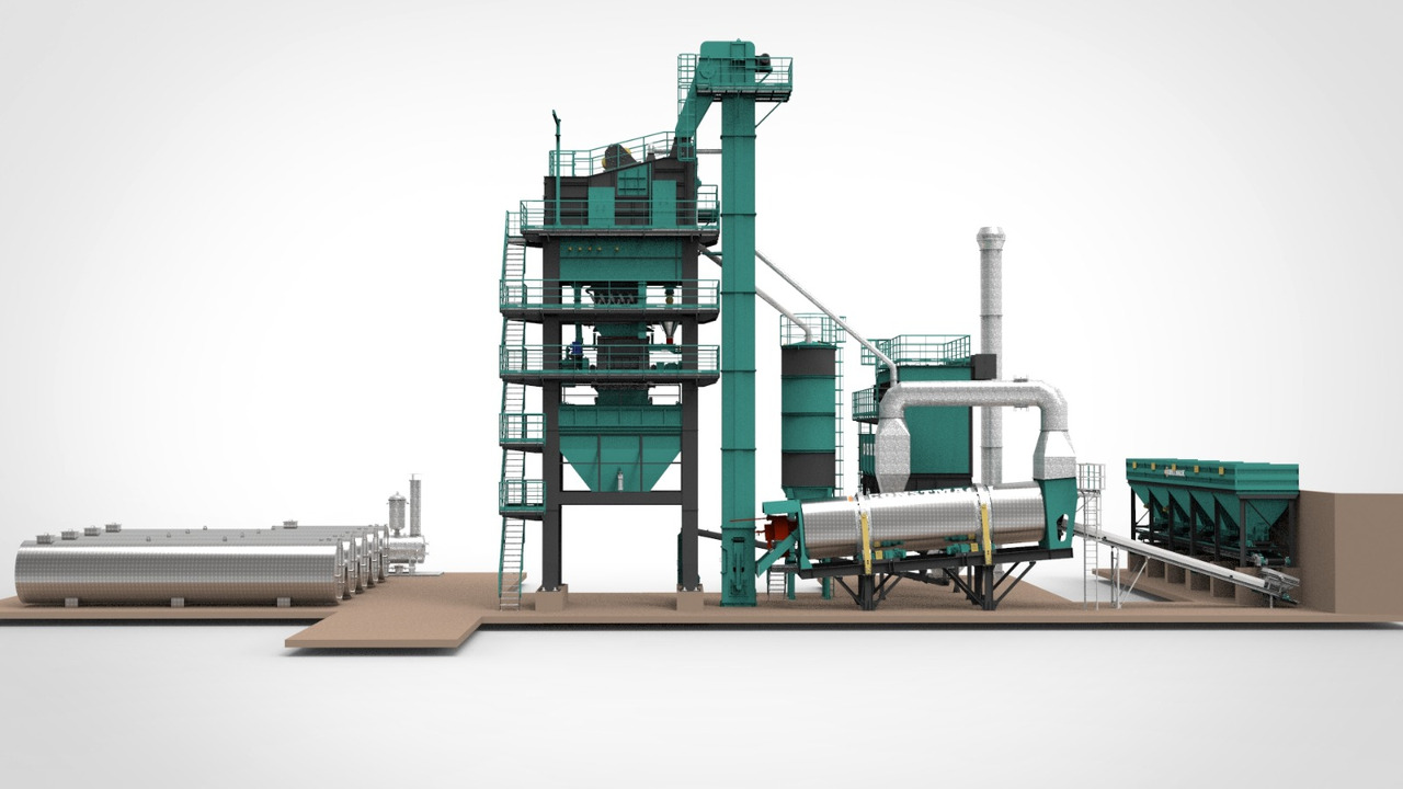 Planta de asfalto nuevo Constmach Centrales D'asphalte Fixes de Type Batch: foto 16