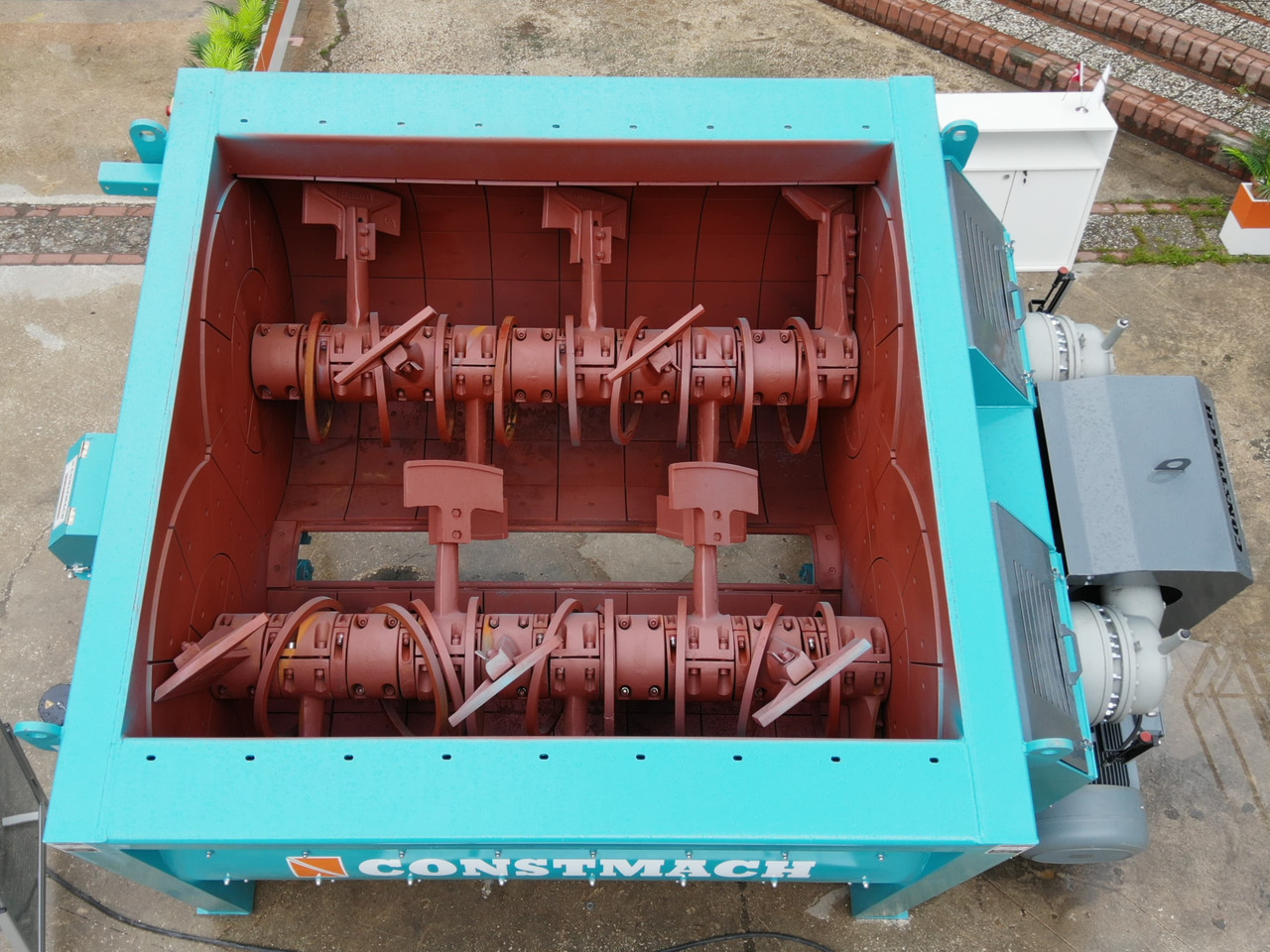 Constmach Mélangeur à Béton à Double Arbre ( Mélangeur à Palettes ) - Hormigonera: foto 2 Constmach Mélangeur à Béton à Double Arbre ( Mélangeur à Palettes ) - Hormigonera: foto 2