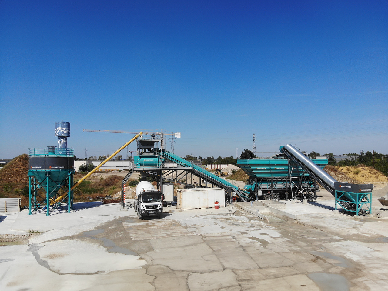 Constmach Mobile Betonmischanlage mit 120 m³/h - Planta de hormigón: foto 3 Constmach Mobile Betonmischanlage mit 120 m³/h - Planta de hormigón: foto 3
