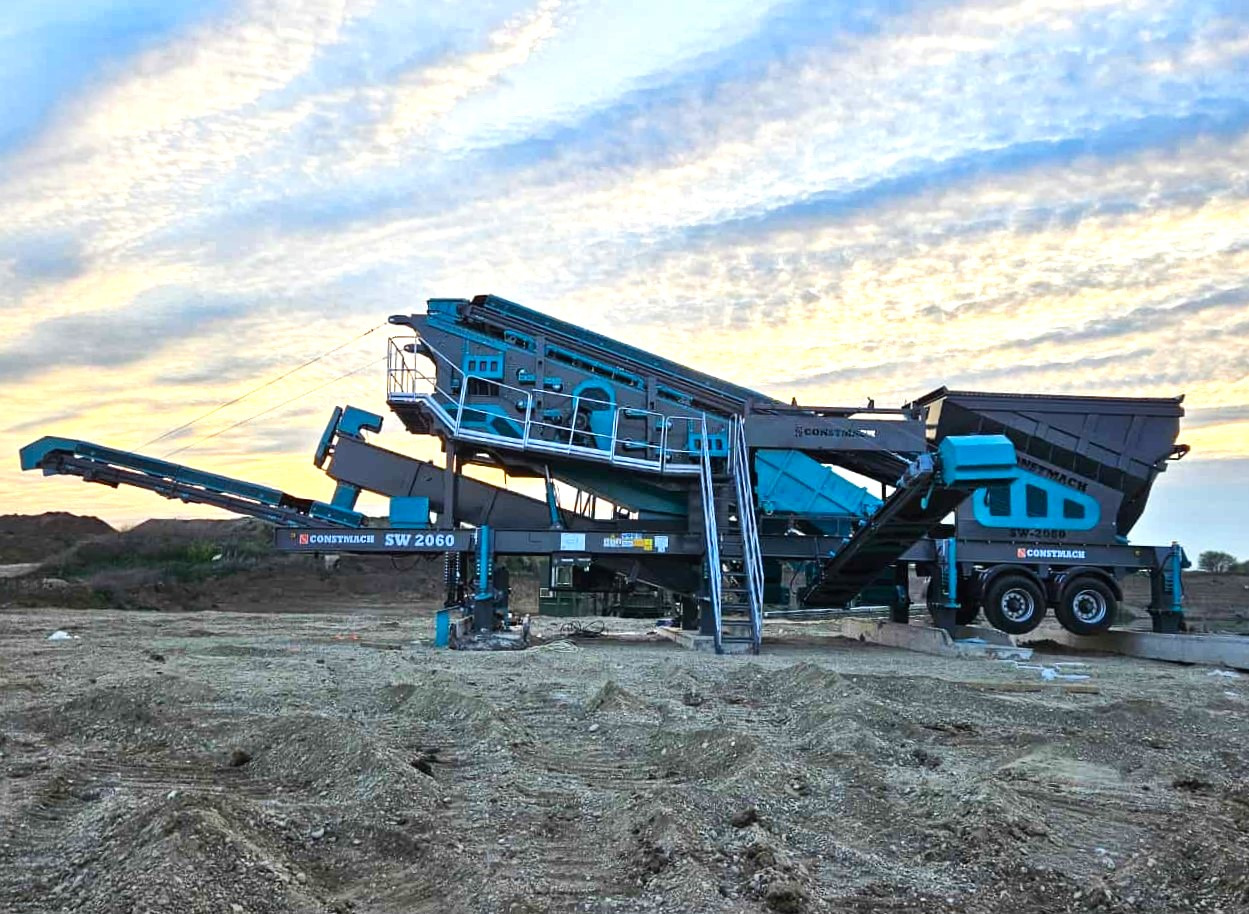Constmach Mobile Sand And Gravel Washing And Screening Plant - Cribadora: foto 1 Constmach Mobile Sand And Gravel Washing And Screening Plant - Cribadora: foto 1