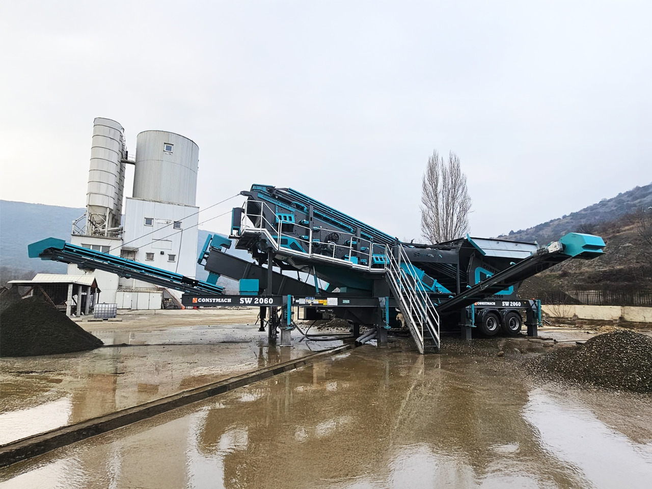 Constmach Mobile Sand And Gravel Washing And Screening Plant - Cribadora: foto 5 Constmach Mobile Sand And Gravel Washing And Screening Plant - Cribadora: foto 5