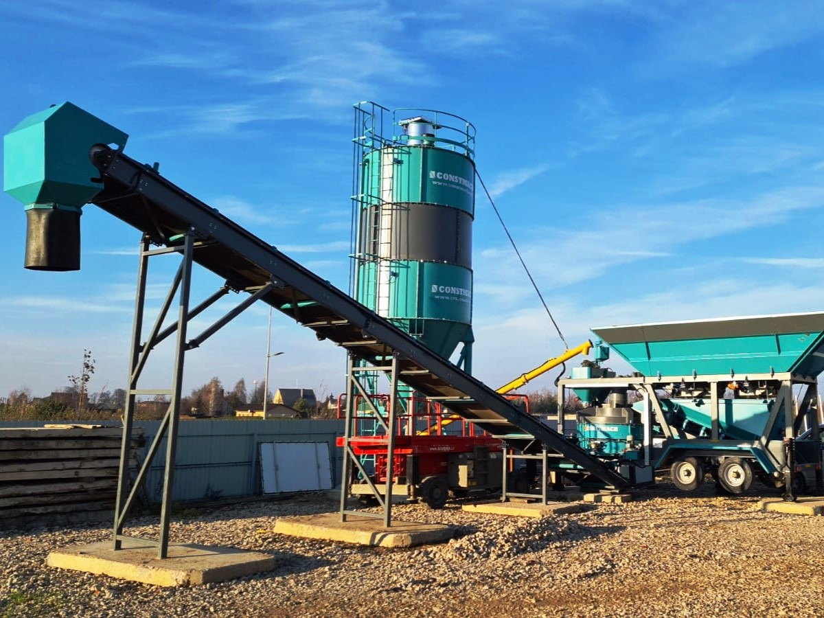 Constmach Small Mobile Concrete Batching Plant 45 m³/h - Planta de hormigón: foto 3 Constmach Small Mobile Concrete Batching Plant 45 m³/h - Planta de hormigón: foto 3