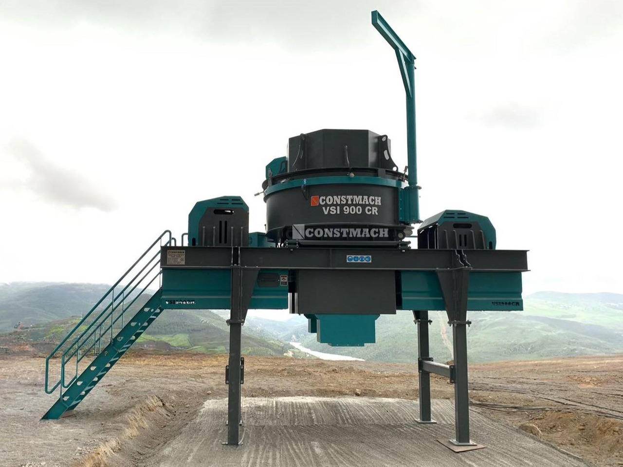 Constmach Vertical Shaft Impact Stone Crusher 190-250 TPH - Trituradora de impacto: foto 5 Constmach Vertical Shaft Impact Stone Crusher 190-250 TPH - Trituradora de impacto: foto 5