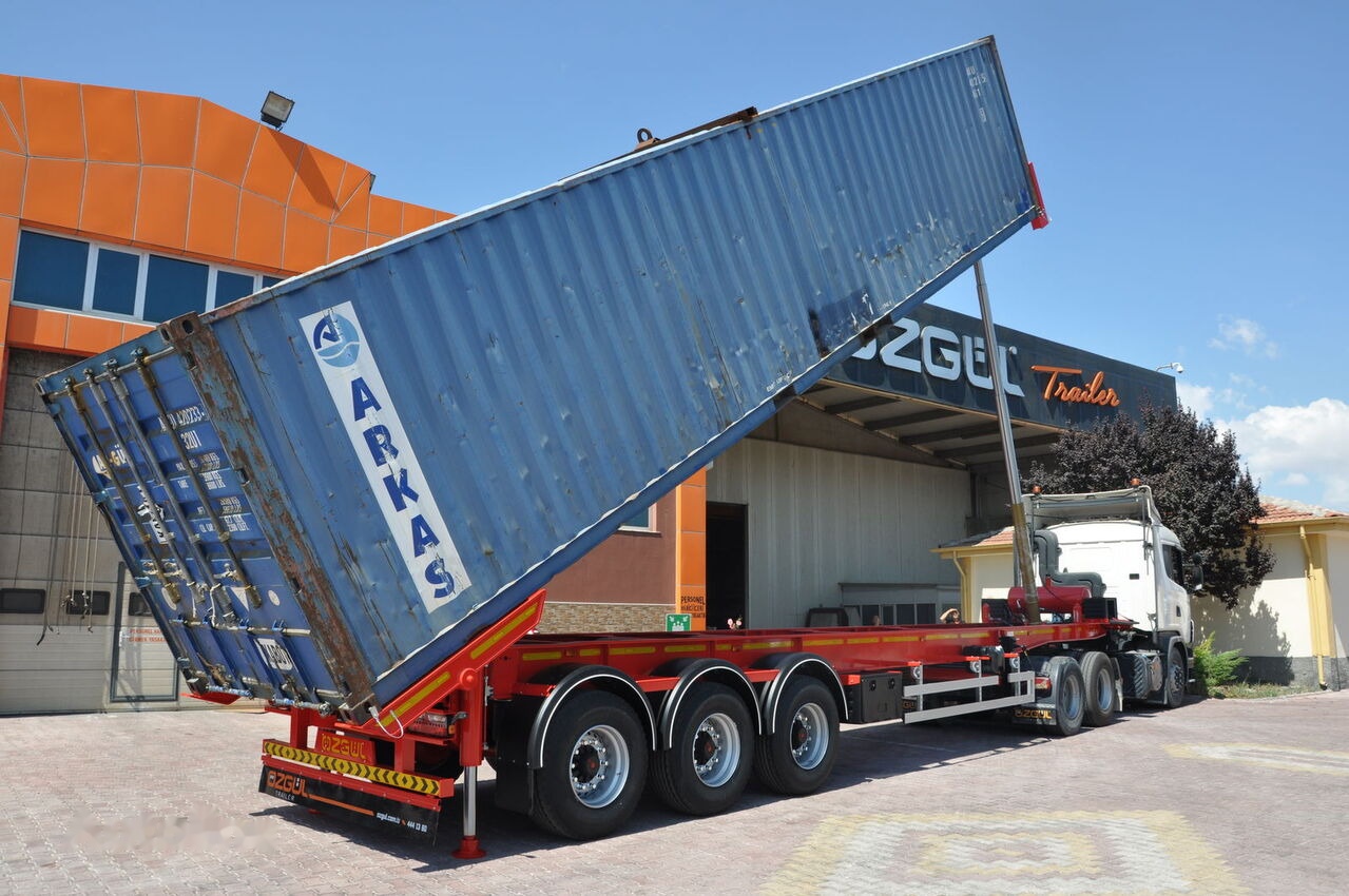 Semirremolque portacontenedore/ Intercambiable para transporte de contenedores Özgül 40 FT TIPPING CONTAINER CHASSIS: foto 8