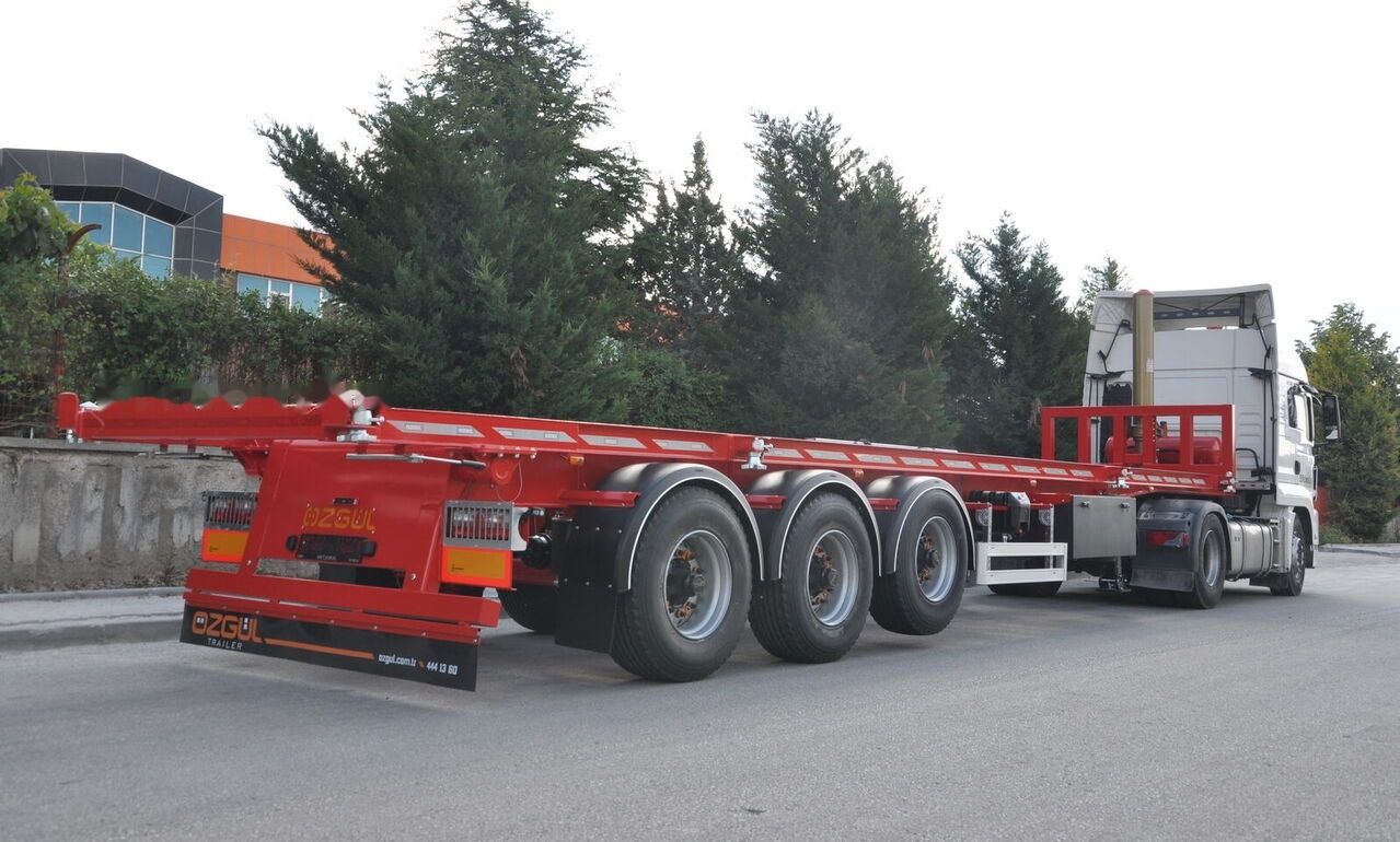 Semirremolque portacontenedore/ Intercambiable para transporte de contenedores Özgül 40 FT TIPPING CONTAINER CHASSIS: foto 7