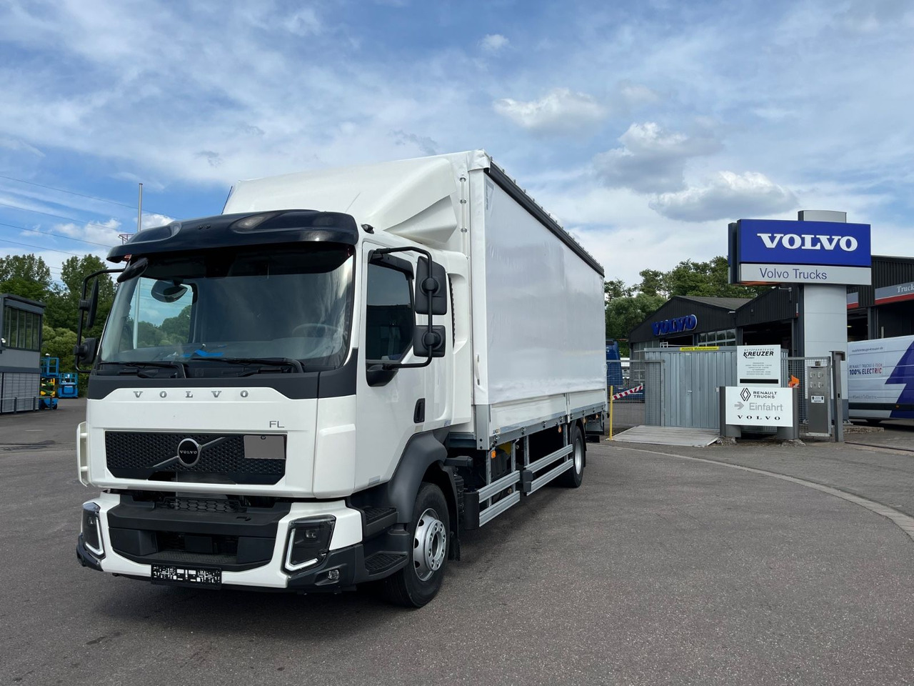 Volvo FL16.280 Junge Schiebeplane - Camión lona: foto 1 Volvo FL16.280 Junge Schiebeplane - Camión lona: foto 1