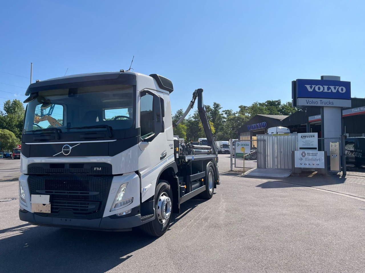 Volvo FM430 Meiller AK14 Absetzkipper - Camión volquete: foto 1 Volvo FM430 Meiller AK14 Absetzkipper - Camión volquete: foto 1