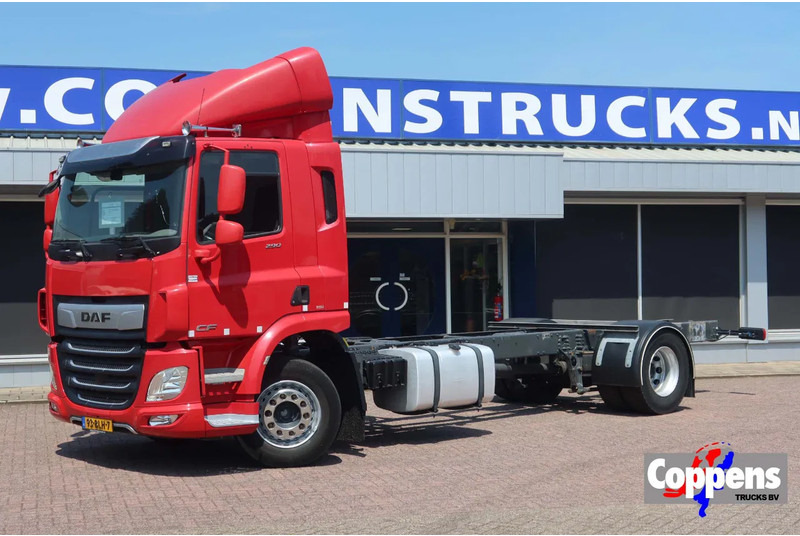 DAF CF 290 FA Chassis + 2500 KG Dhollandia laadklep - Camión chasis: foto 1 DAF CF 290 FA Chassis + 2500 KG Dhollandia laadklep - Camión chasis: foto 1
