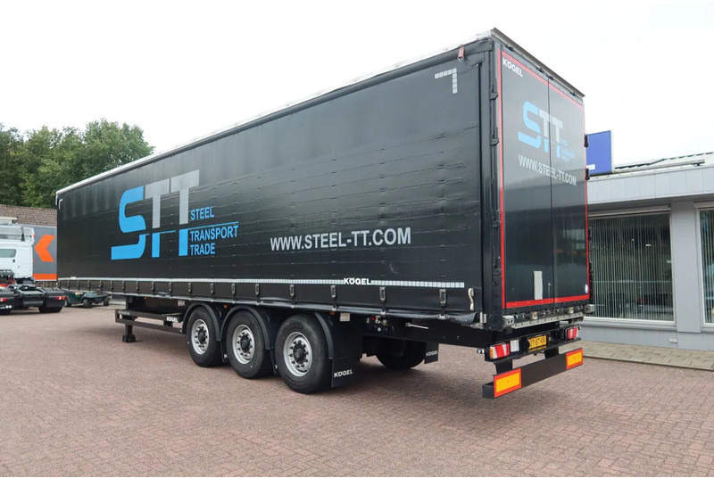 Kögel SN 24 Schuifzeil, Schuifdak, lift as, stuur-as, Rongen gaten + ice killer. - Semirremolque lona: foto 2 Kögel SN 24 Schuifzeil, Schuifdak, lift as, stuur-as, Rongen gaten + ice killer. - Semirremolque lona: foto 2