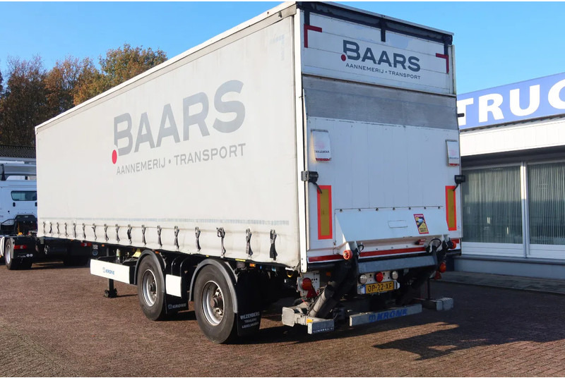 Krone SZ 2 Assige City trailer Schuifzeil, Schuifdak met stuuras. Volledige luchtvering - Semirremolque lona: foto 3 Krone SZ 2 Assige City trailer Schuifzeil, Schuifdak met stuuras. Volledige luchtvering - Semirremolque lona: foto 3