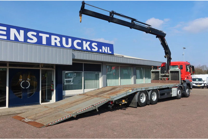 MAN TGS 35.360 8x2 Euro 6 Oprijwagen + Hiab 228 E 3 kraan. - Camión caja abierta, Camión grúa: foto 3 MAN TGS 35.360 8x2 Euro 6 Oprijwagen + Hiab 228 E 3 kraan. - Camión caja abierta, Camión grúa: foto 3