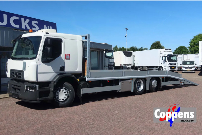 Renault T 320 Oprijwagen ED6 6x2 - Camión portavehículos: foto 1 Renault T 320 Oprijwagen ED6 6x2 - Camión portavehículos: foto 1