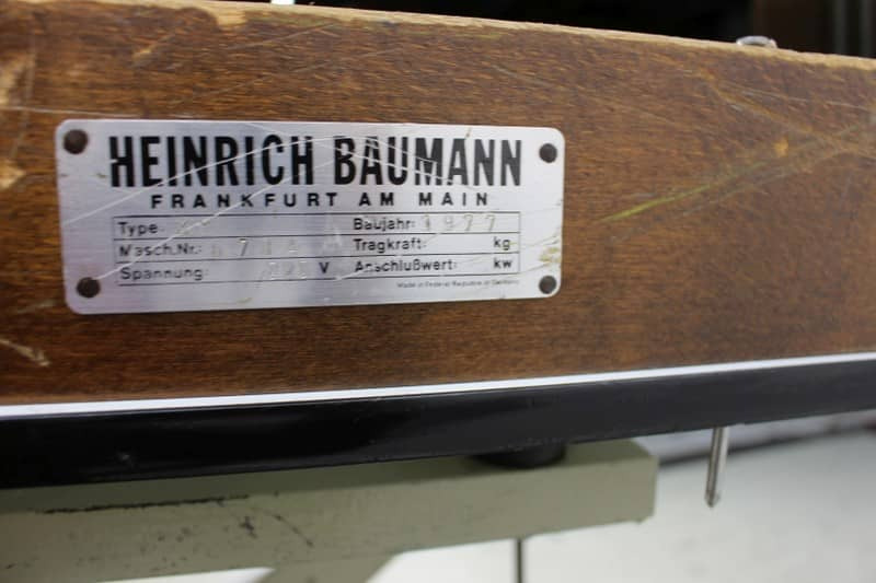 Baumann XY - Máquina de impresión: foto 4 Baumann XY - Máquina de impresión: foto 4