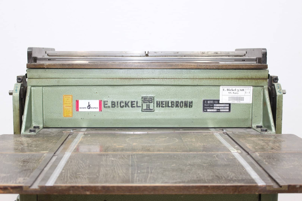 E. Bickel HK 3/68 - Máquina de impresión: foto 4 E. Bickel HK 3/68 - Máquina de impresión: foto 4