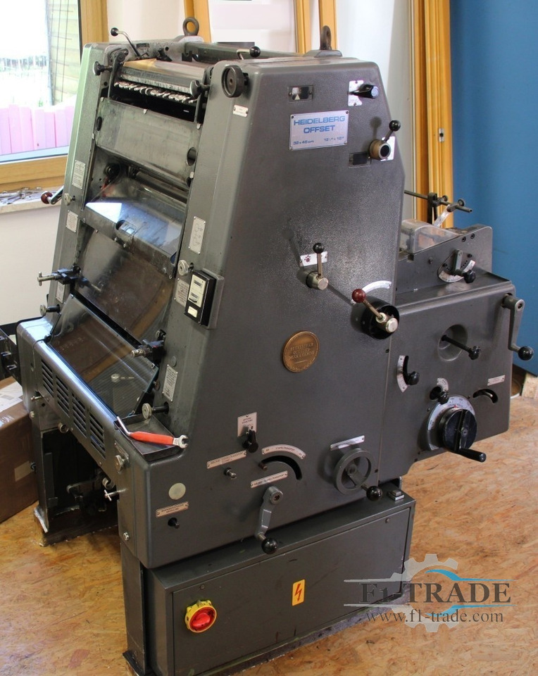 Heidelberg GTO46 - Máquina offset: foto 1 Heidelberg GTO46 - Máquina offset: foto 1