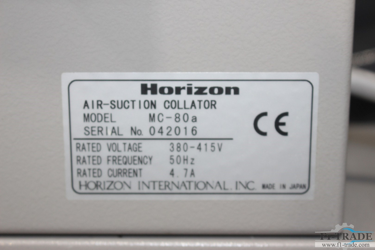Máquina de impresión Horizon MC-80a MC-80m SPF-11 FC-11: foto 6