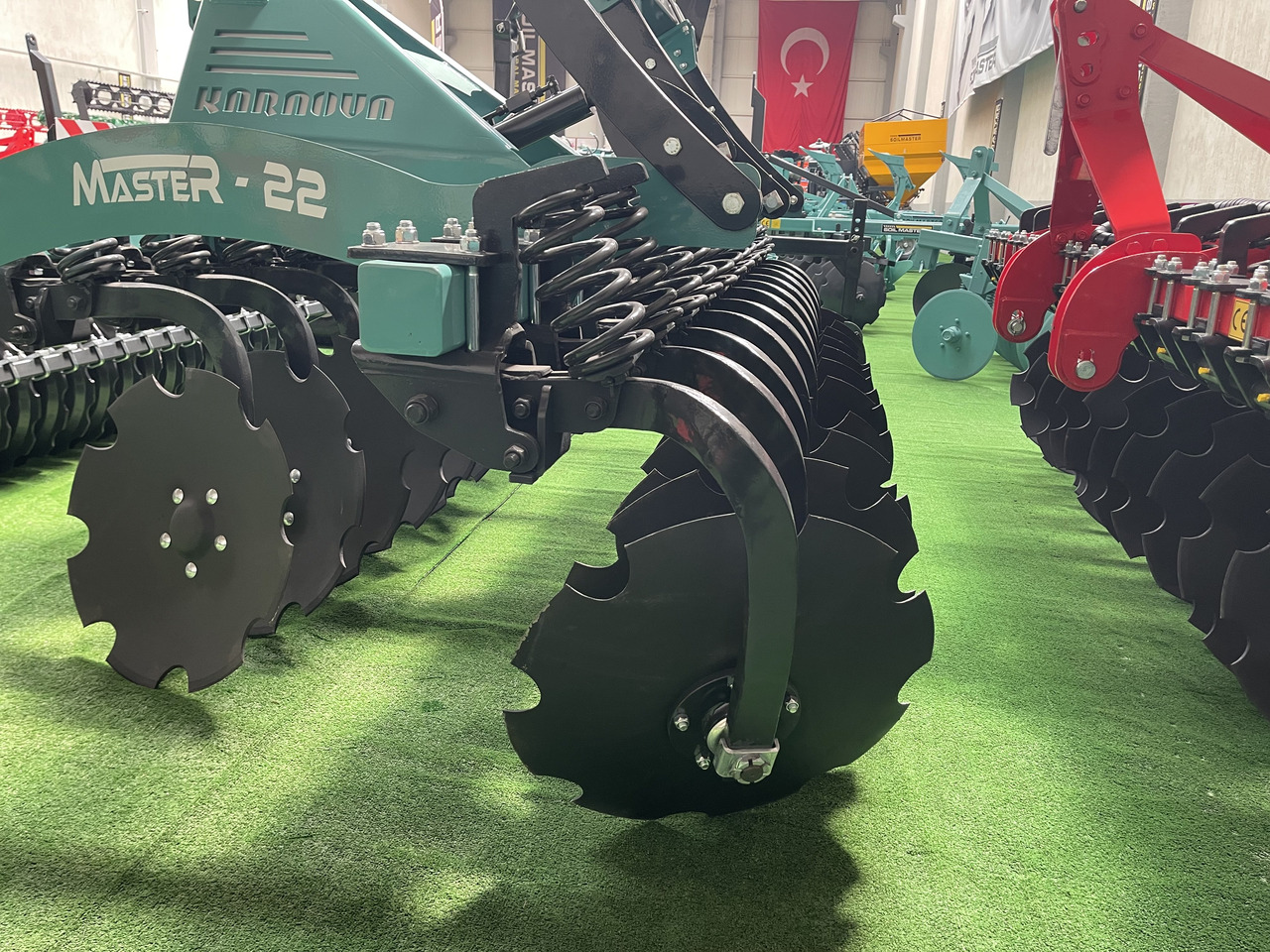 Rastras nuevo SOIL MASTER _MASTER SERIES MOUNTED TYPE MULTI DISC HARROW (SPRING TYPE LEG): foto 8