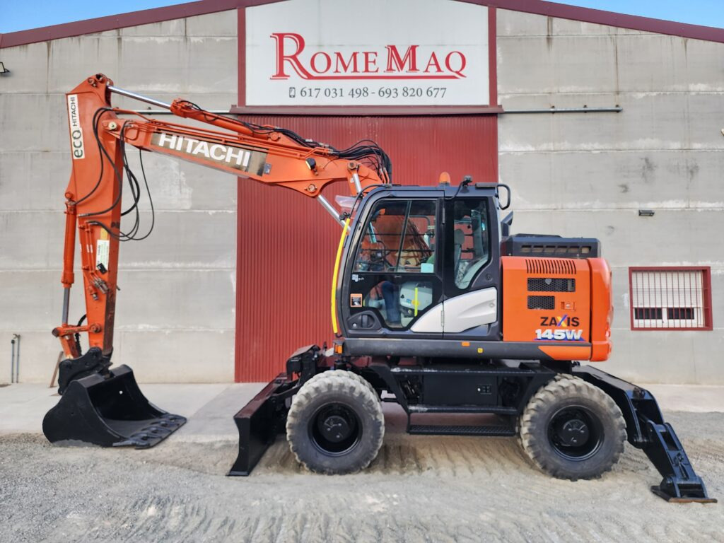 HITACHI ZX145W-6 - Excavadora de ruedas: foto 1 HITACHI ZX145W-6 - Excavadora de ruedas: foto 1