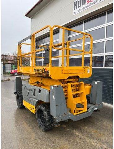 Plataforma de tijeras Haulotte Compact 12DX 12m Diesel Scherenarbeitsbühne 4x4: foto 6